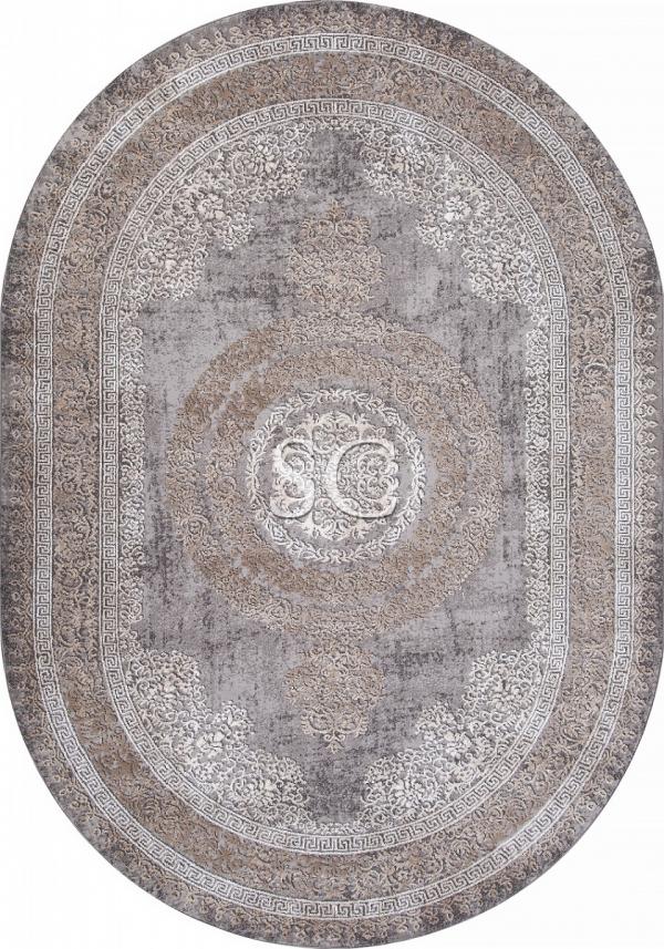 Ковер Armina 04073 grey/brown овал