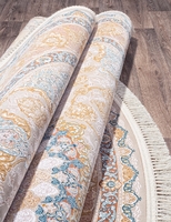 Ковер Иранский Farsi 1200 G129 cream круг 