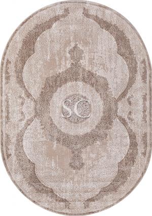 Ковер Armina 03880 brown/brown овал