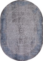 Ковер Armina 03878 blue/blue овал